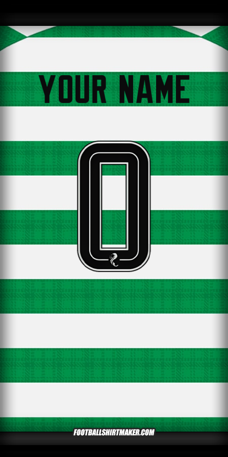 Jersey Celtic FC 2025/2026 -  your name - 0
