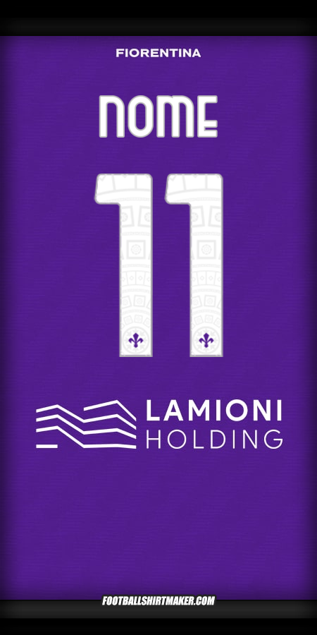 Maglia Fiorentina 2025/2026 -  nome - 11