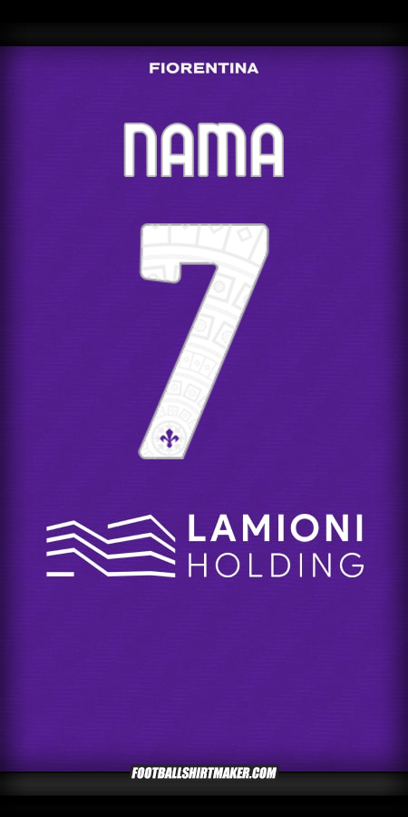 Jersey Fiorentina 2025/2026 -  nama - 7