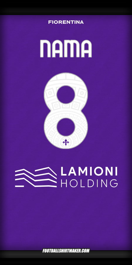 Jersey Fiorentina 2025/2026 -  nama - 8