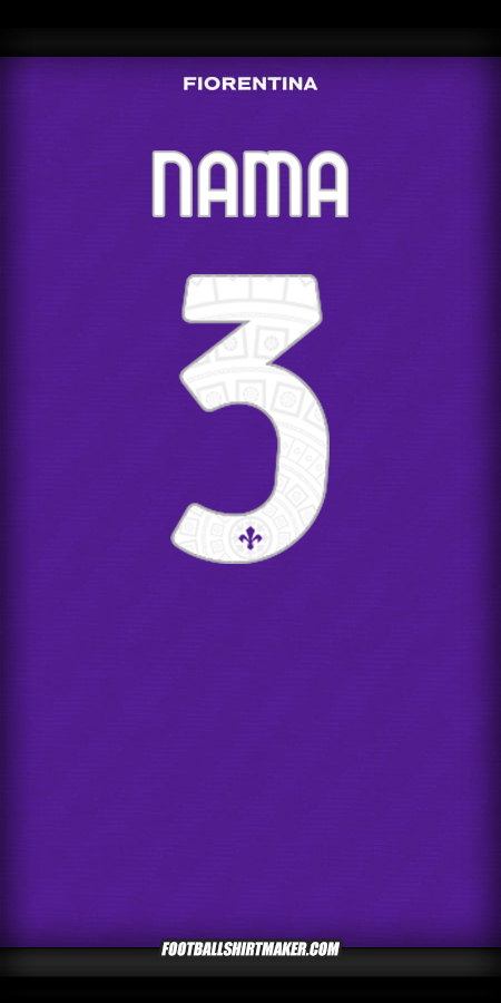 Jersey Fiorentina Cup 2025/2026 -  nama - 3