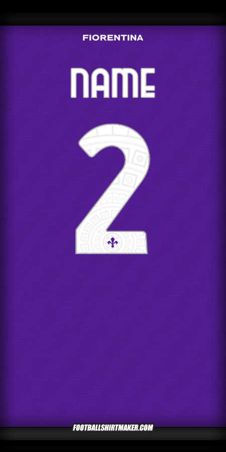 Shirt Fiorentina Cup 2025/2026 -  name - 2