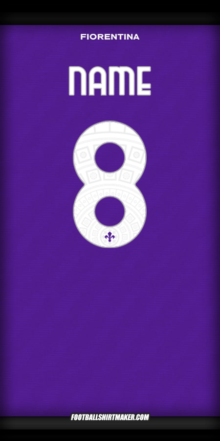 Shirt Fiorentina Cup 2025/2026 -  name - 8
