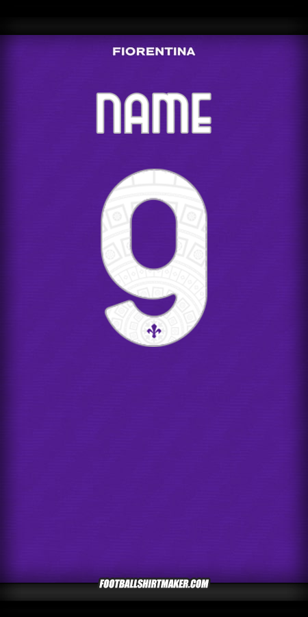 Trikot Fiorentina Cup 2025/2026 -  name - 9