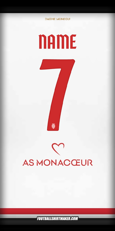 Shirt As Monaco Cup 2025/2026 -  name - 7