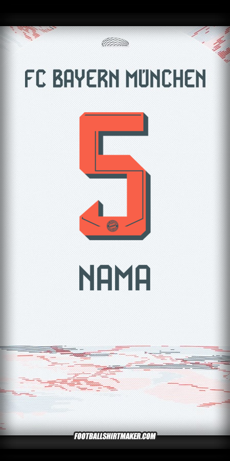 Jersey FC Bayern Munchen 2025/2026 Alternatif -  nama - 5
