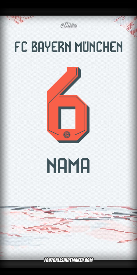 Jersey FC Bayern Munchen 2025/2026 Alternatif -  nama - 6