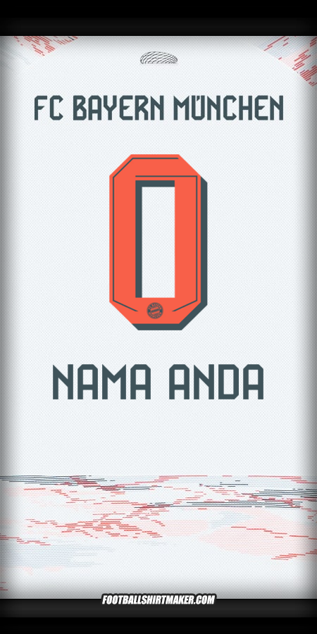 Jersey FC Bayern Munchen 2025/2026 Alternatif -  nama anda - 0