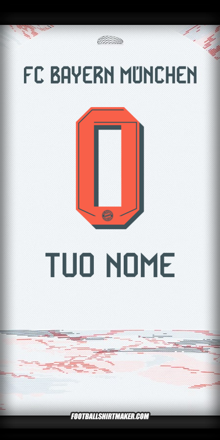 Maglia FC Bayern Munchen 2025/2026 Seconda -  tuo nome - 0