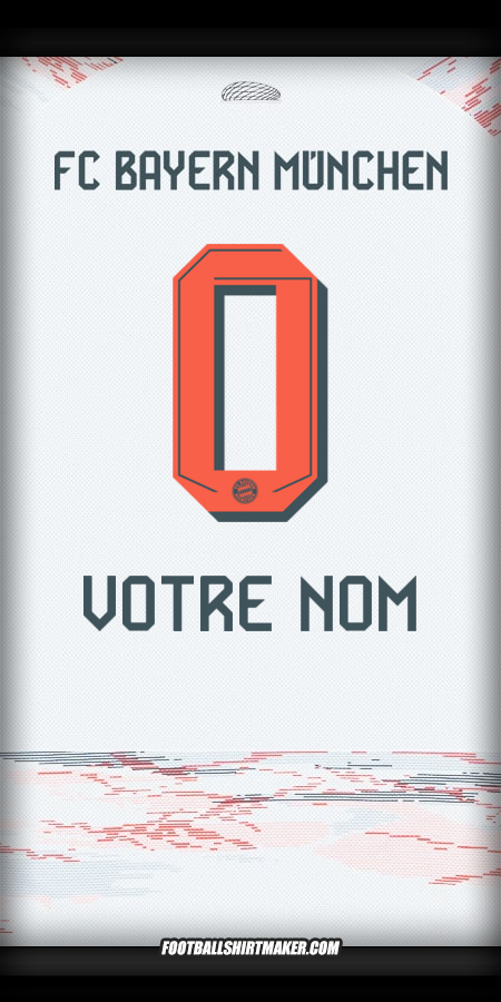 Maillot FC Bayern Munchen 2025/2026 II -  votre nom - 0