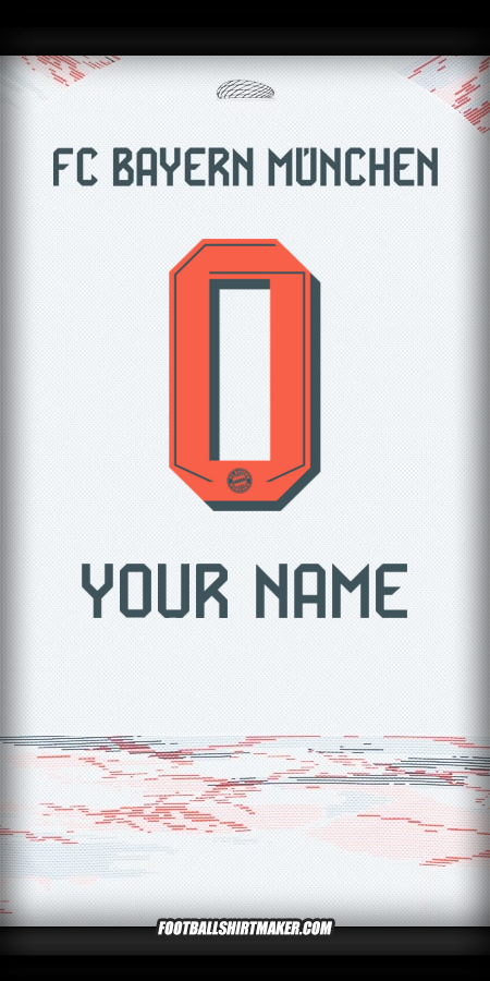 Jersey FC Bayern Munchen 2025/2026 II -  your name - 0