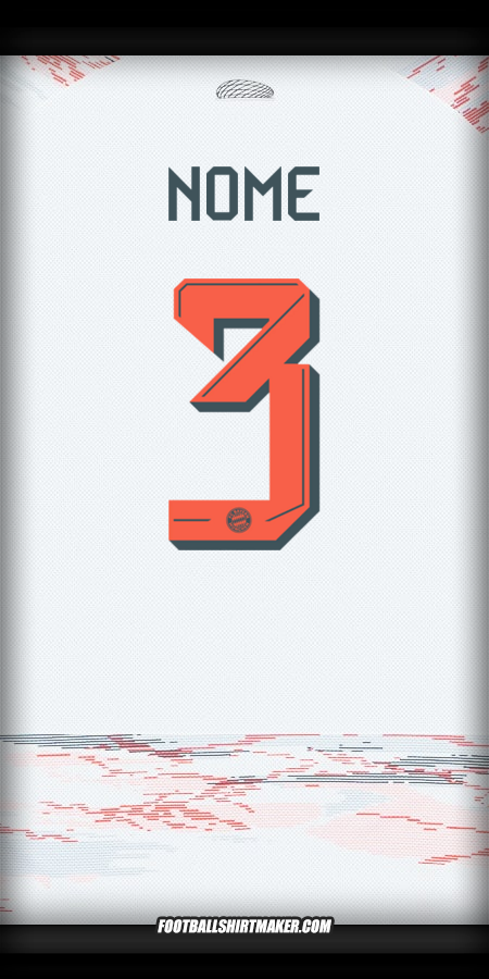 Maglia FC Bayern Munchen Cup 2025/2026 Seconda -  nome - 3