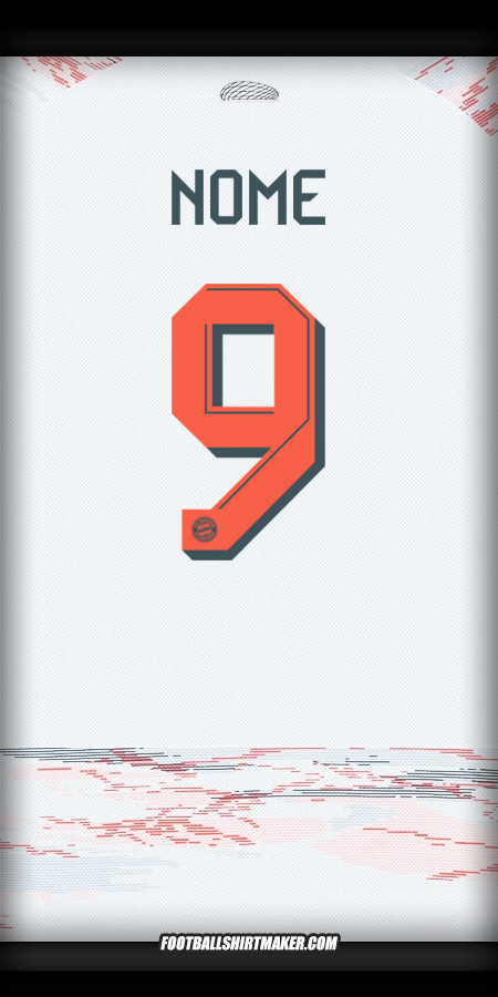 Maglia FC Bayern Munchen Cup 2025/2026 Seconda -  nome - 9