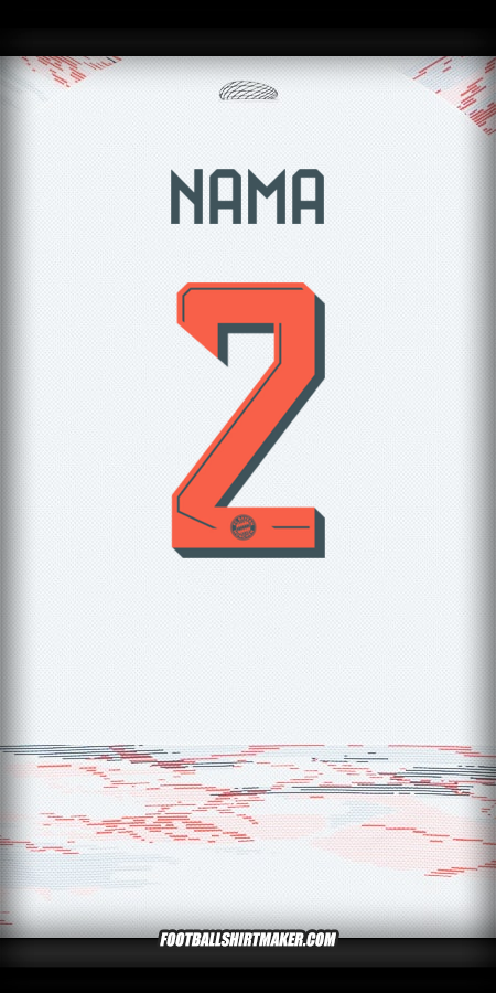 Jersey FC Bayern Munchen Cup 2025/2026 Alternatif -  nama - 2