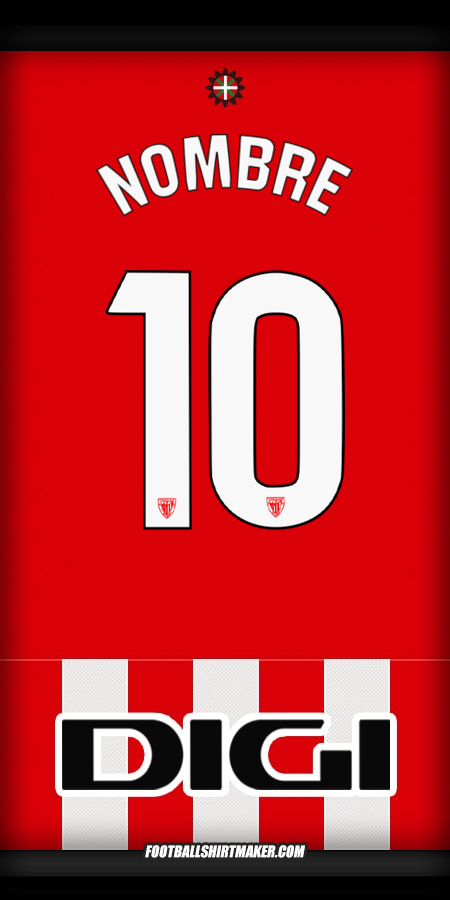 Camiseta Athletic Club 2025/2026 -  nombre - 10