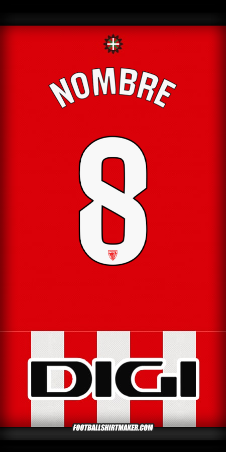 Camiseta Athletic Club 2025/2026 -  nombre - 8