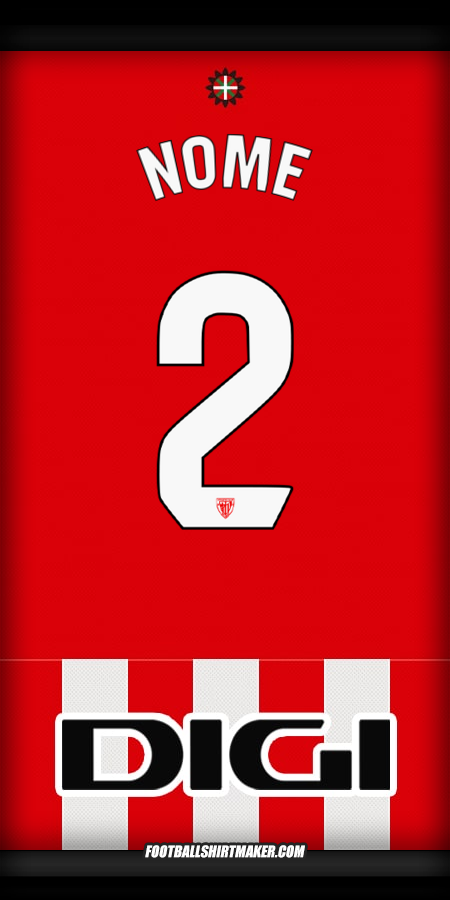 Maglia Athletic Club 2025/2026 -  nome - 2