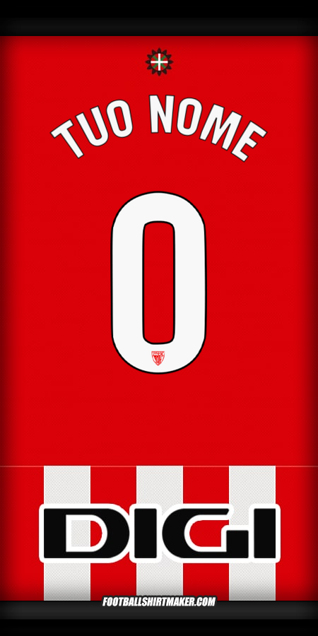 Maglia Athletic Club 2025/2026 -  tuo nome - 0