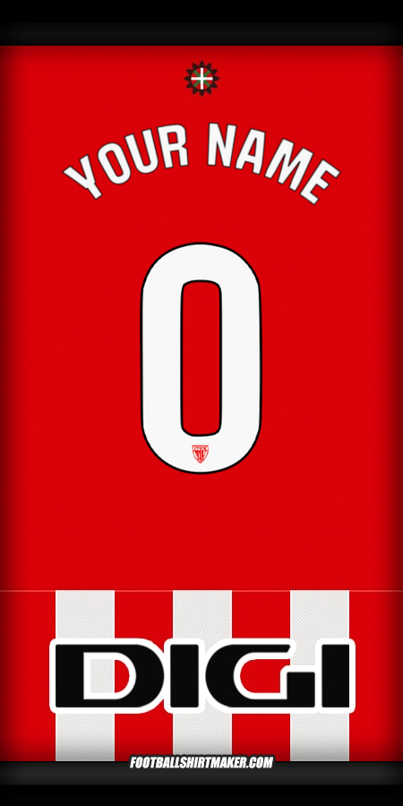 Shirt Athletic Club 2025/2026 -  your name - 0