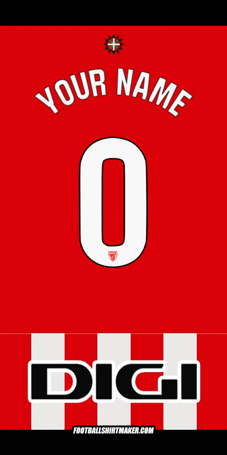 Shirt Athletic Club 2025/2026 -  your name - 0
