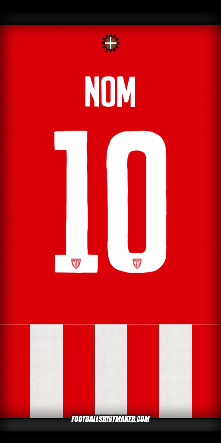 Maillot Athletic Club Cup 2025/2026 -  nom - 10