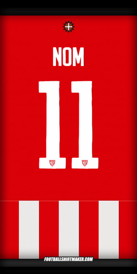 Maillot Athletic Club Cup 2025/2026 -  nom - 11
