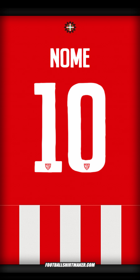 Camisa Athletic Club Cup 2025/2026 -  nome - 10
