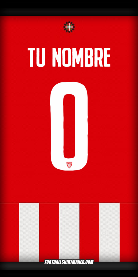 Camiseta Athletic Club Cup 2025/2026 -  tu nombre - 0