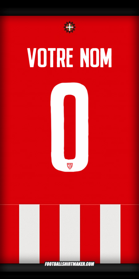 Maillot Athletic Club 2025/2026 Cup -  votre nom - 0