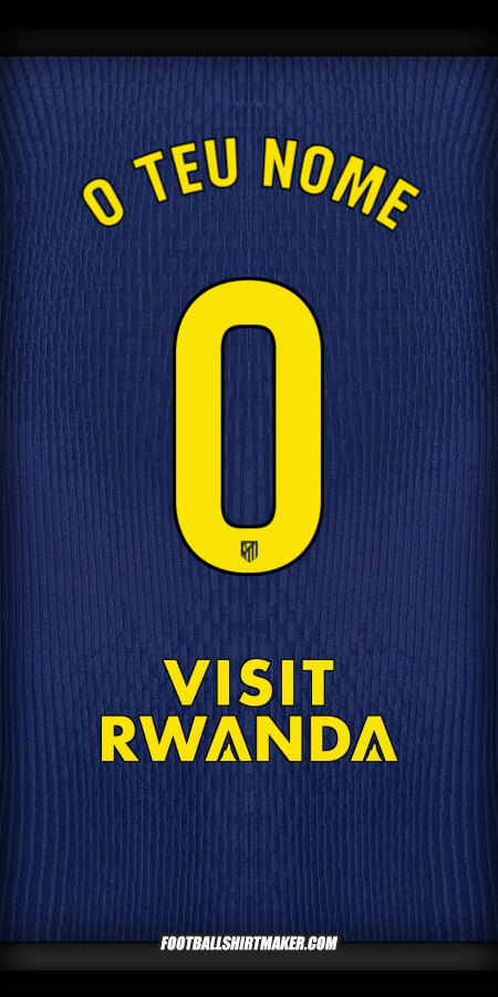 Camisola Atletico Madrid 2025/2026 II -  o teu nome - 0