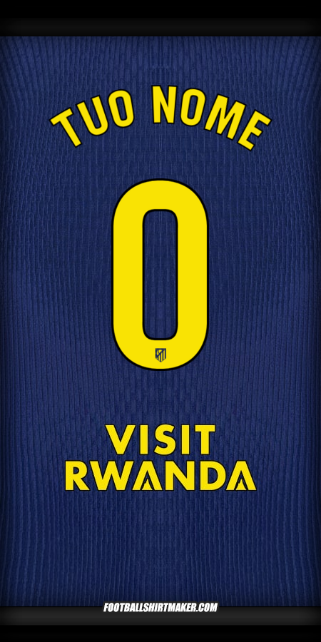 Maglia Atletico Madrid 2025/2026 II -  tuo nome - 0