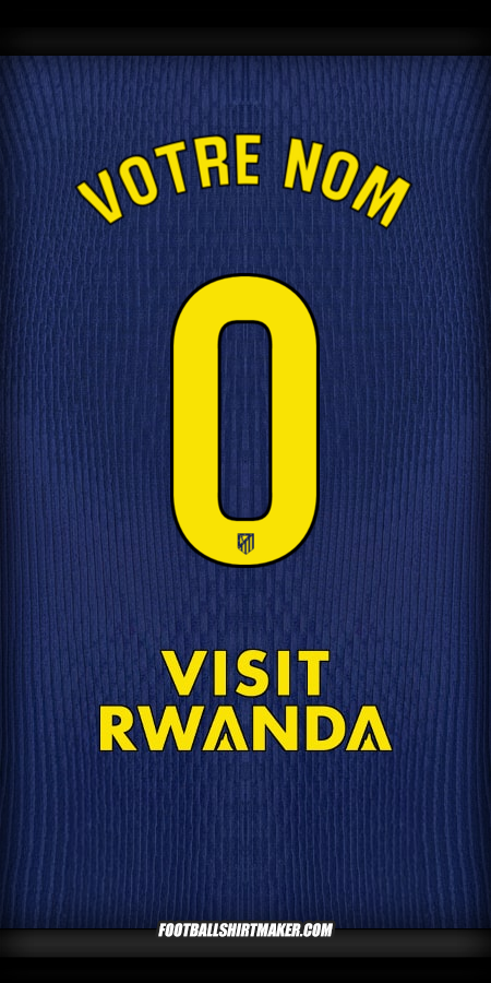 Maillot Atletico Madrid 2025/2026 II -  votre nom - 0