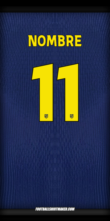 Camiseta Atletico Madrid Cup 2025/2026 Visita -  nombre - 11