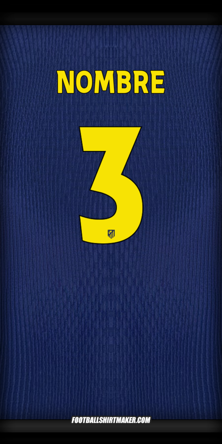 Camiseta Atletico Madrid Cup 2025/2026 Visita -  nombre - 3