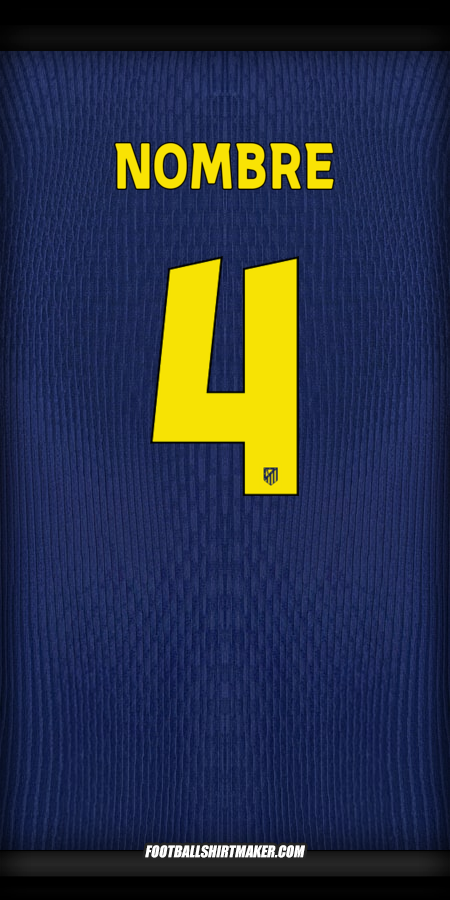 Camiseta Atletico Madrid Cup 2025/2026 Visita -  nombre - 4