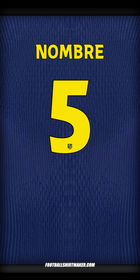 Camiseta Atletico Madrid Cup 2025/2026 Visita -  nombre - 5