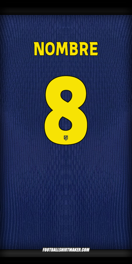 Camiseta Atletico Madrid Cup 2025/2026 Visita -  nombre - 8