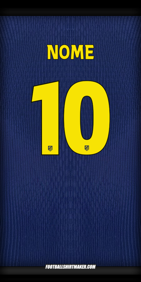 Maglia Atletico Madrid Cup 2025/2026 Seconda -  nome - 10