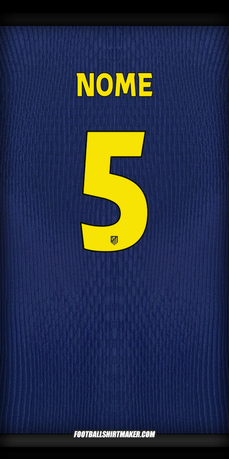 Camisa Atletico Madrid Cup 2025/2026 Alternativa -  nome - 5