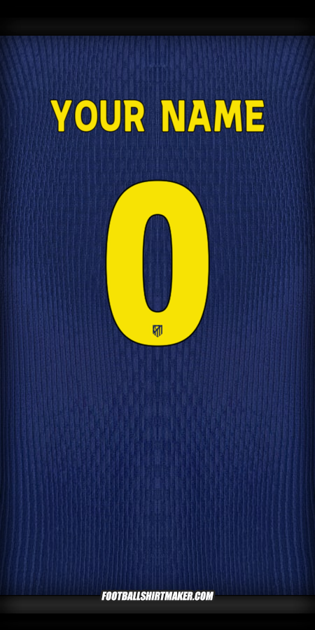 Shirt Atletico Madrid Cup 2025/2026 II -  your name - 0