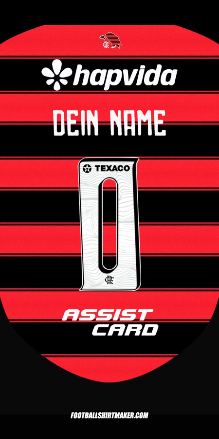 Trikot Flamengo 2025 -  dein name - 0