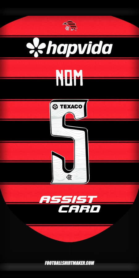 Maillot Flamengo 2025 -  nom - 5