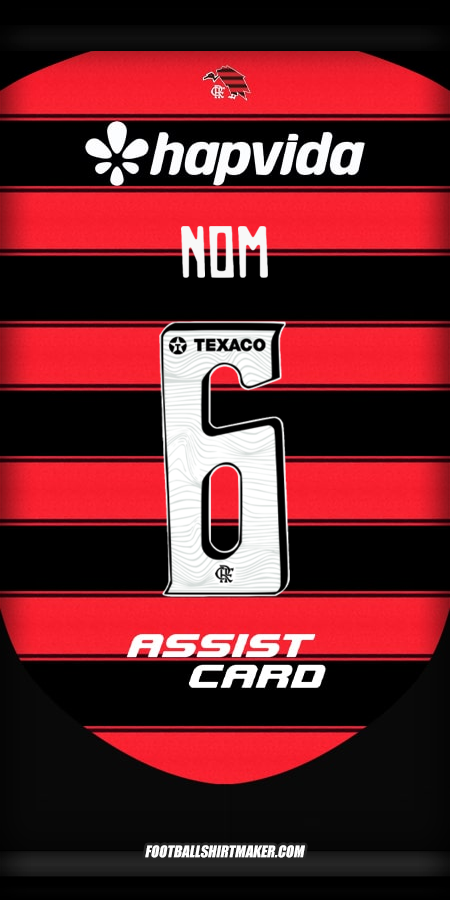 Maillot Flamengo 2025 -  nom - 6