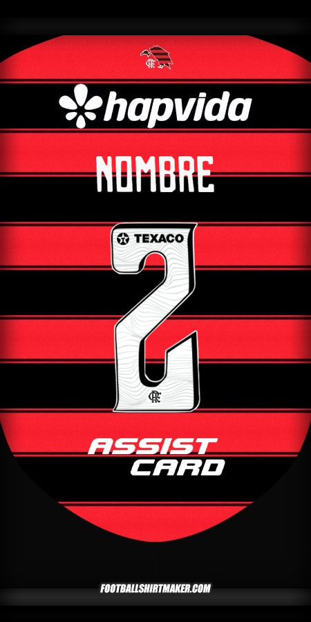 Jersey Flamengo 2025 -  nombre - 2