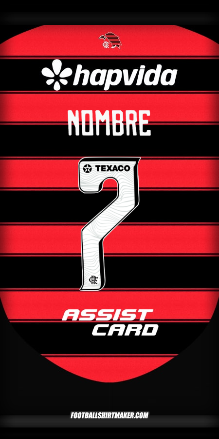Jersey Flamengo 2025 -  nombre - 7