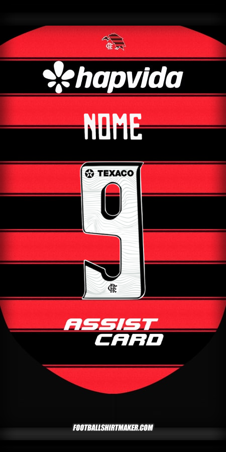 Camisa Flamengo 2025 -  nome - 9