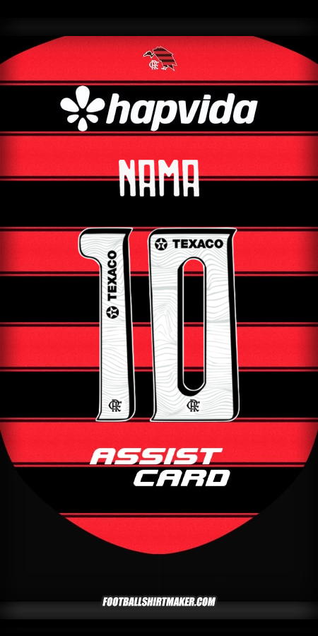 Jersey Flamengo 2025 -  nama - 10