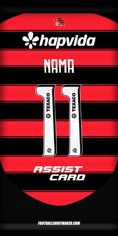 Jersey Flamengo 2025 -  nama - 11