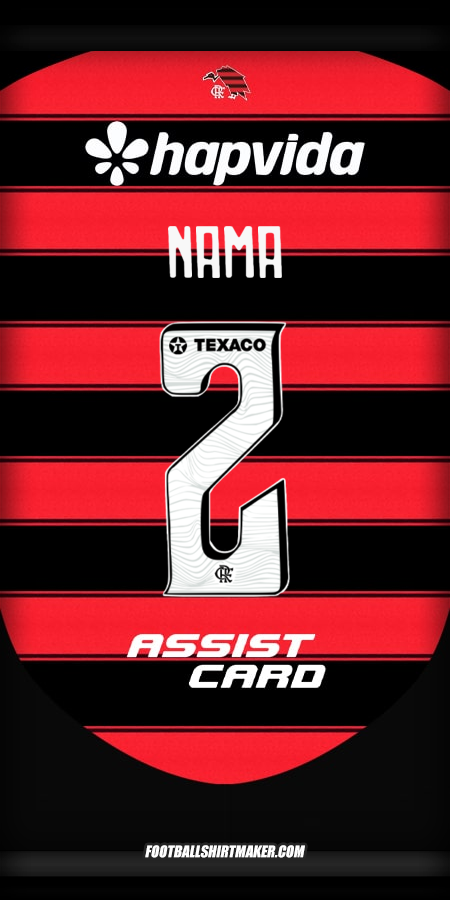 Jersey Flamengo 2025 -  nama - 2