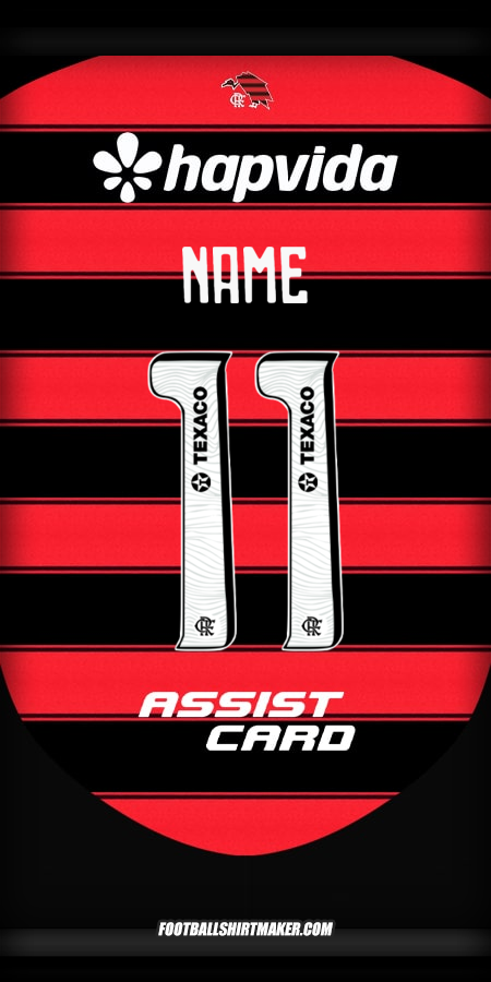 Shirt Flamengo 2025 -  name - 11